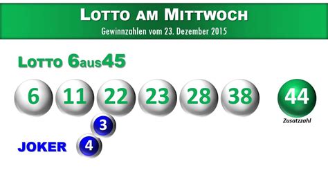 austria lotto 6/45 results